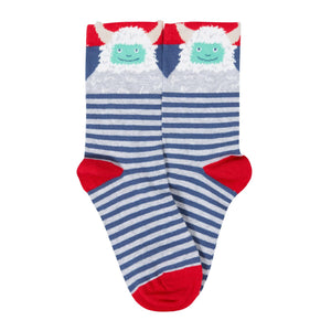 Festive Rock My Socks - 3 Pack - 2 Left Size 2-4 years-Frugi-Modern Rascals