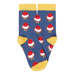 Festive Rock My Socks - 3 Pack - 2 Left Size 2-4 years-Frugi-Modern Rascals