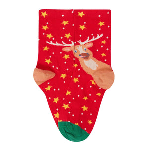 Festive Rock My Socks - 3 Pack-Frugi-Modern Rascals