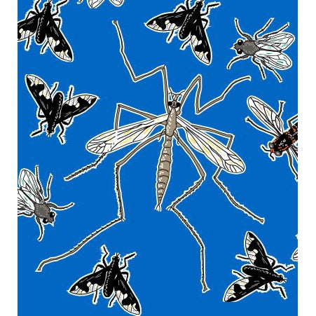 Flies Blue Tablecloth-Duns Sweden-Modern Rascals