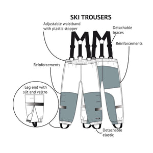 Forest Snow Pants - AW23 Edition - 2 Left Size 6-7 years-Villervalla-Modern Rascals