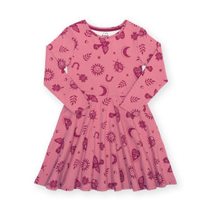 Fortune Long Sleeve Skater Dress-Kite-Modern Rascals