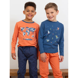 Fossil Finder Long Sleeve Shirt - 1 Left Size 2-3 years-Kite-Modern Rascals