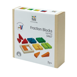 Fraction Blocks - Unit Plus-PlanToys-Modern Rascals