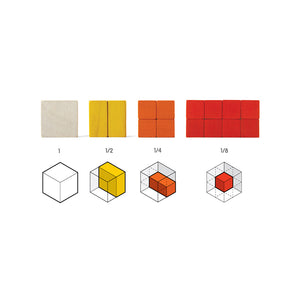 Fraction Cubes-PlanToys-Modern Rascals