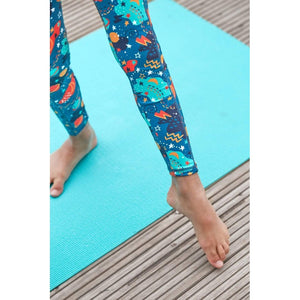 Frugi Cosmos Leggings in Interstellar - 3-4 Years (104cm)-Warehouse Find-Modern Rascals