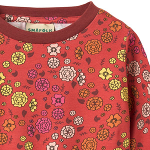 Gala Long Sleeve Blouse With Flowers-Smafolk-Modern Rascals