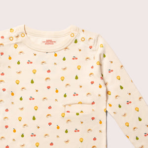 Garden Days Easy Feeding Adaptive Long Sleeve Shirt - 1 Left Size 7-8 years-Little Green Radicals-Modern Rascals