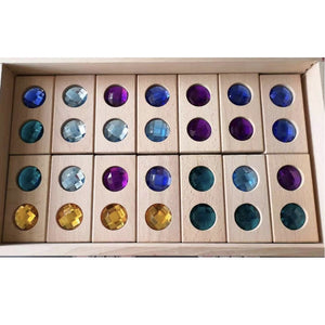 Gem Dominoes - 28 pieces-Papoose-Modern Rascals