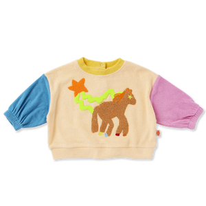 Giddy Up Terry Sweater - 1 Left Size 5 years-Halcyon Nights-Modern Rascals