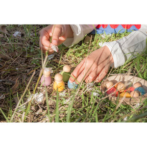 Grapat 6 Baby Nins in Light Wood-Grapat-Modern Rascals