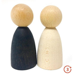 Grapat Adult Nins in Light Wood - 2 pcs-Grapat-Modern Rascals