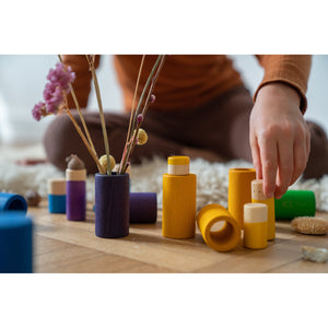 Grapat LO - Rainbow Basic Colours Play Set - 36 pieces-Grapat-Modern Rascals