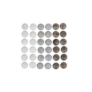 Grapat Loose Parts Mini Stones - 36 pieces in Grey-Grapat-Modern Rascals
