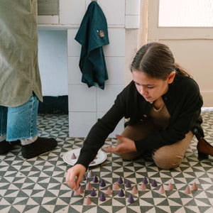 Grapat Loose Parts Purple Peaks - 36 pieces-Grapat-Modern Rascals