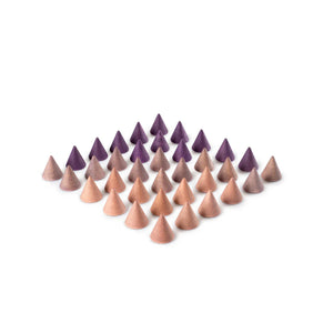 Grapat Loose Parts Purple Peaks - 36 pieces-Grapat-Modern Rascals