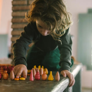 Grapat Loose Parts Warm Mix - 81 pieces-Grapat-Modern Rascals