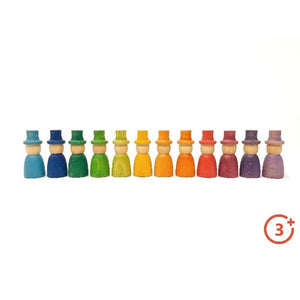 Grapat Nins with Wizard Hats - 12 pieces-Grapat-Modern Rascals