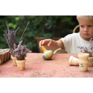 Grapat Wood Flowing Yellow Bird-Grapat-Modern Rascals