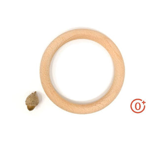 Grapat Wood Natural Hoops 13cm - 3 pieces-Grapat-Modern Rascals