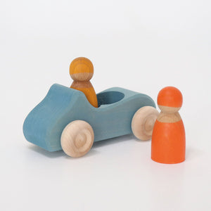 Grimm's Car - Large Blue Convertible with Two Friends-Grimms-Modern Rascals