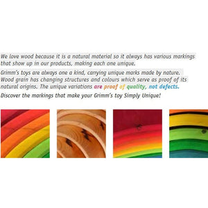 Grimm's Large Rainbow in Natural-Grimms-Modern Rascals