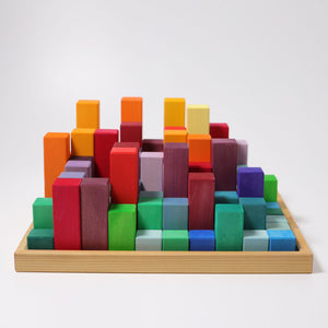 Grimm's Large Stepped Pyramid Building Set - 4cm Scale-Grimms-Modern Rascals