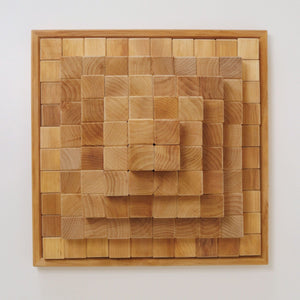 Grimm's Large Stepped Pyramid Building Set in Natural - 4cm Scale-Grimms-Modern Rascals