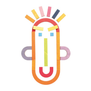 Grimm's Learning - Alphabet Letters Shapes Set-Grimms-Modern Rascals