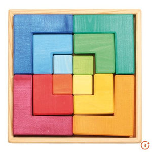 Grimm's Learning Set - Large Squares-Grimms-Modern Rascals