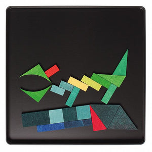 Grimm's Magnetic Puzzle - Geometrical-Grimms-Modern Rascals