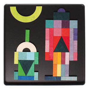 Grimm's Magnetic Puzzle - Geometrical-Grimms-Modern Rascals