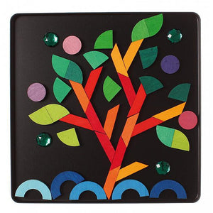 Grimm's Magnetic Puzzle - Triangle, Square, and Circle-Grimms-Modern Rascals