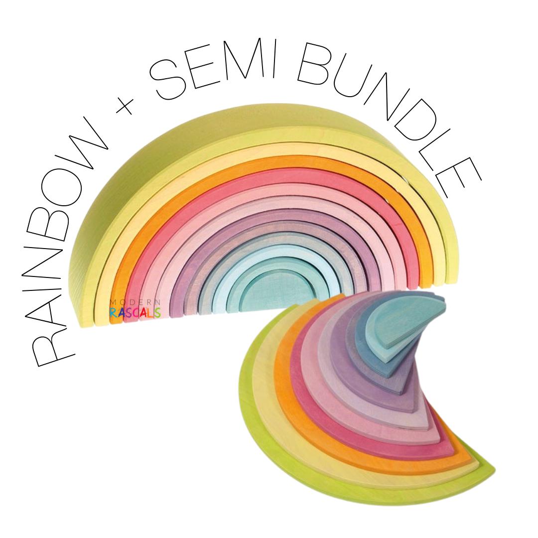 Grimms Pastel Rainbow + Semis Bundle-Grimms-Modern Rascals