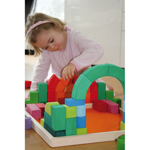 Grimm's Romanesque 4x4cm Building Set-Grimms-Modern Rascals
