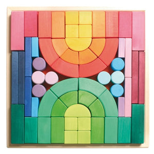Grimm's Romanesque 4x4cm Building Set-Grimms-Modern Rascals