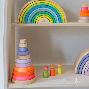 Grimm's Set of 3 Friends - Neon Mix-Grimms-Modern Rascals