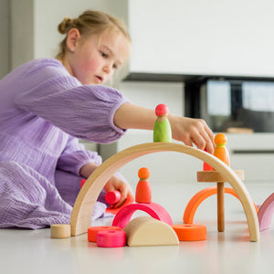 Grimm's Set of 3 Friends - Neon Mix-Grimms-Modern Rascals