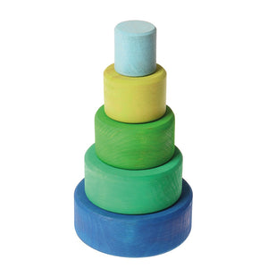 Grimm's Stacking Bowls in Ocean-Grimms-Modern Rascals