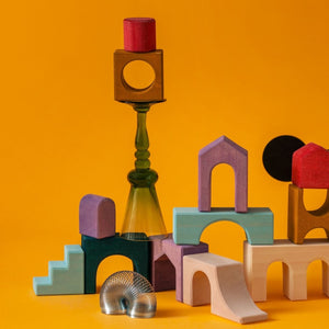 Grimm's Tiny Art Collection - Small Building Set Floors-Grimms-Modern Rascals