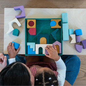 Grimm's Tiny Art Collection - Small Building Set Floors-Grimms-Modern Rascals