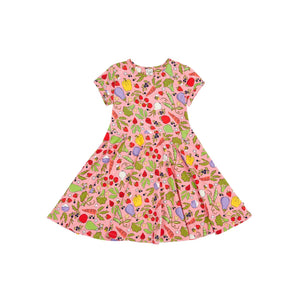 Grow Happiness Spring Skater Dress-Frugi-Modern Rascals