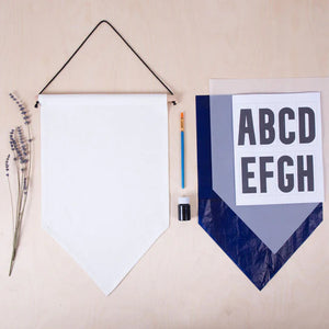 Handmade Banner Kit-Huckleberry-Modern Rascals