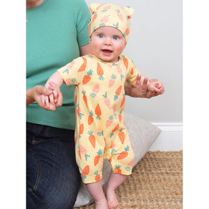 Happy Carrot Romper-Kite-Modern Rascals