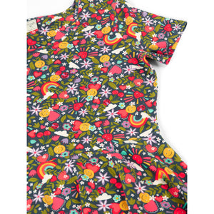 Happy Days Spring Skater Dress-Frugi-Modern Rascals