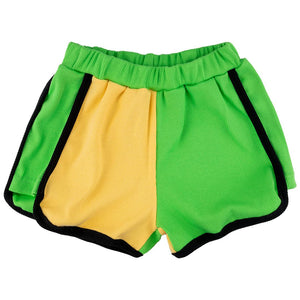 Happy Easter / Ribbed Cotton Retro Shorts - 1 Left Size 3-5 years-Raspberry Republic-Modern Rascals