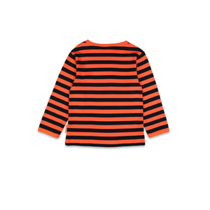 Happy Ghost Applique Long Sleeve Shirt-Toby Tiger-Modern Rascals