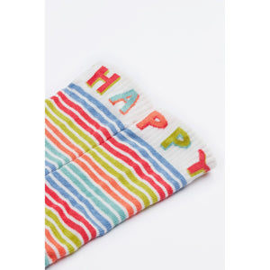 Horse Hygge High Knee Socks - 2 Pack - 1 Left Size 4-6 years-Frugi-Modern Rascals