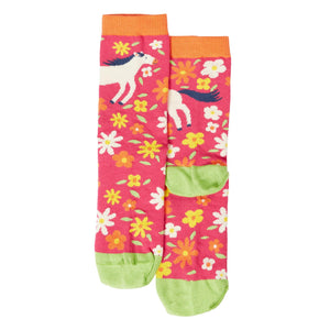 Horse Rock My Socks - 3 Pack-Frugi-Modern Rascals