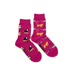 Kid's Cats Socks-Friday Sock Co.-Modern Rascals